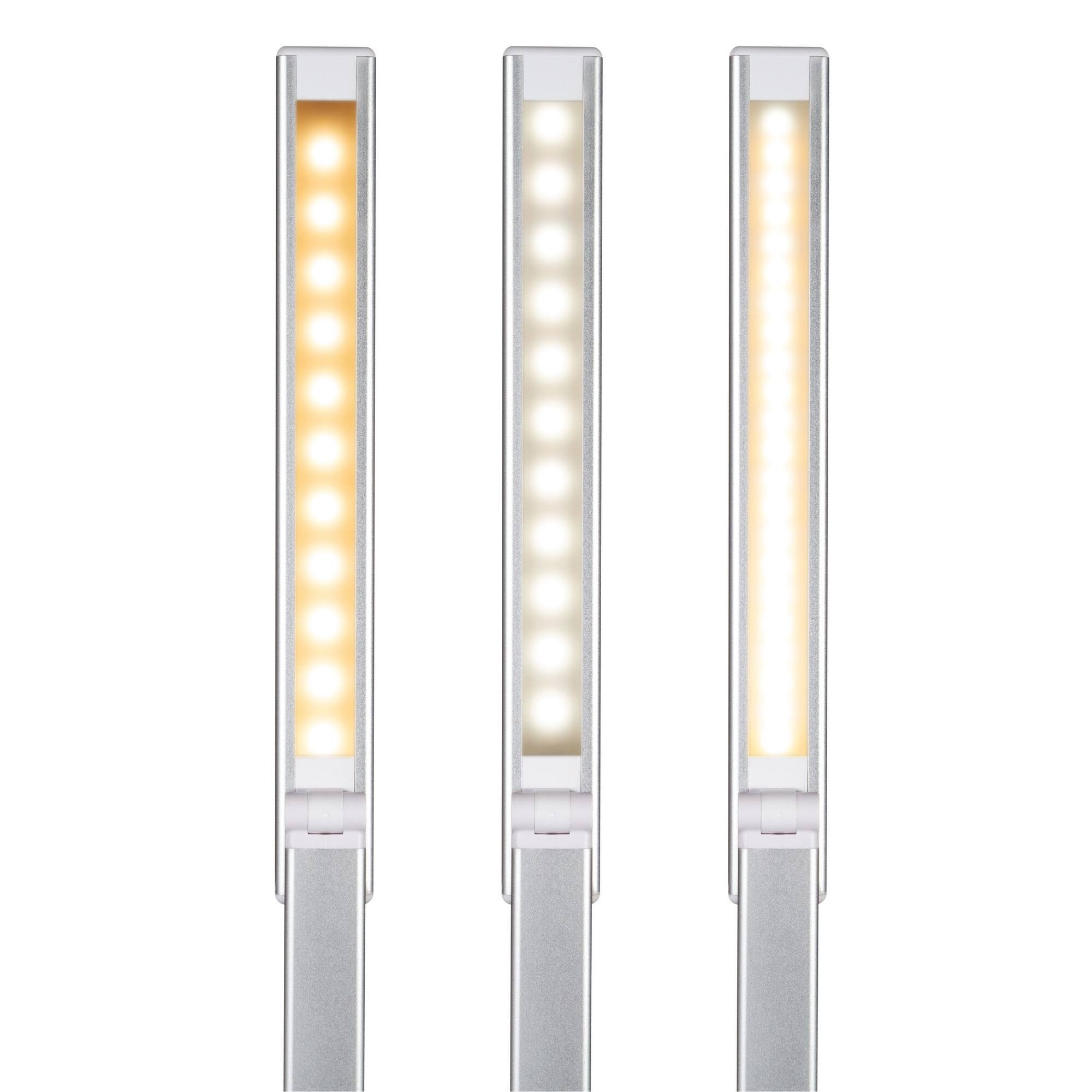 OttLite 22" White Entice LED Desk Lamp with Wireless Charging